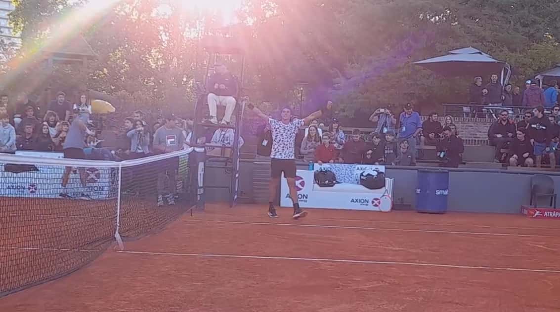 Fede Coria, semifinalista del Challenger de Buenos Aires