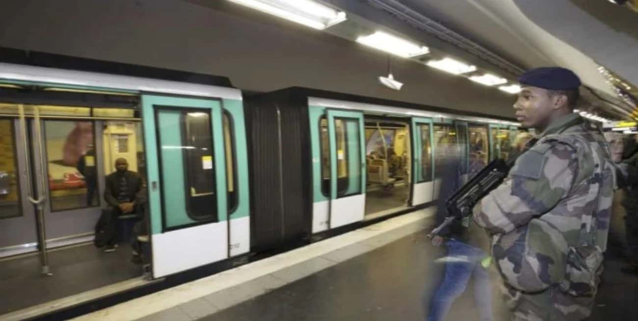 Francia: una mujer fue baleada por la policía en el metro de París