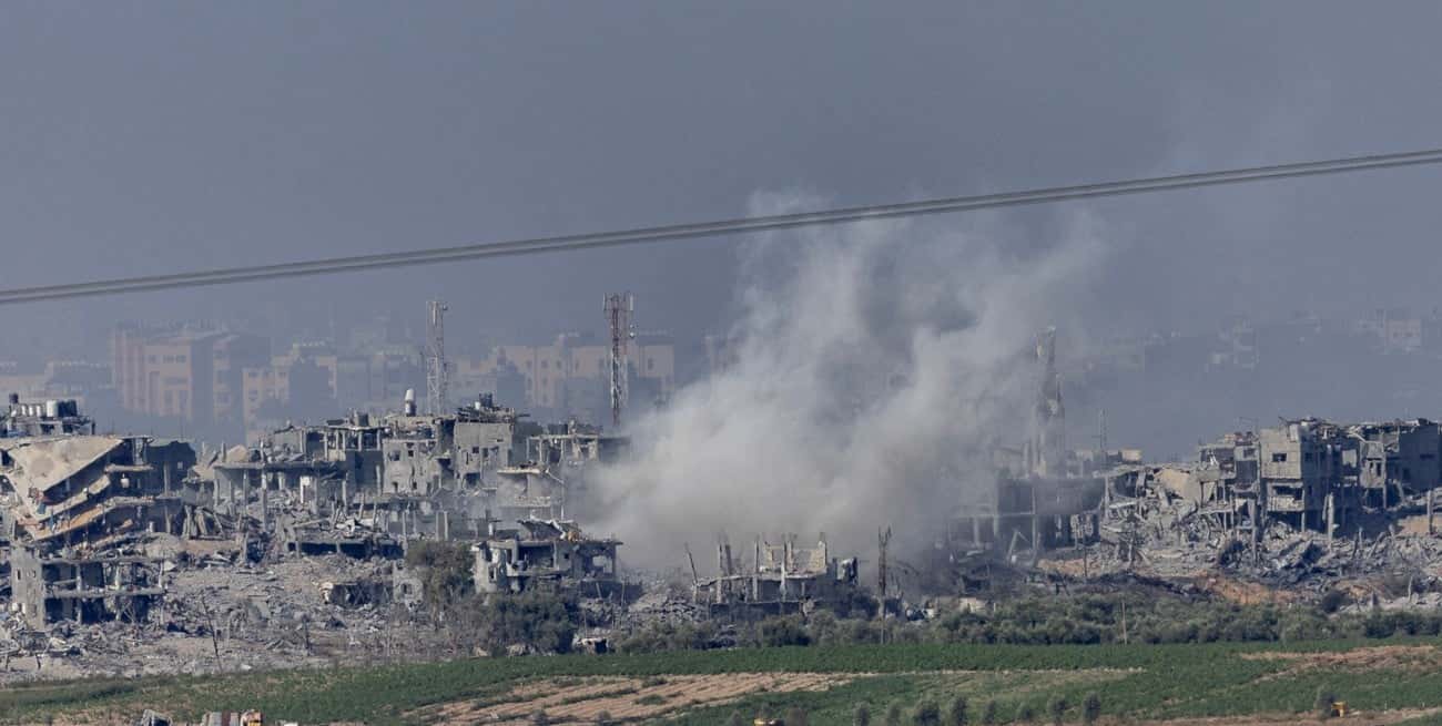 La Franja de Gaza continúa bajo ataque. Israel avanzó hacia la zona de túneles. Crédito: Reuters