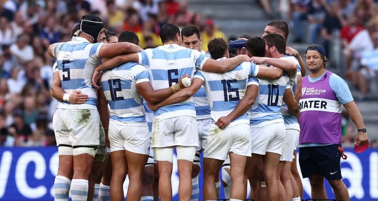La alineación argentina comprenderá una modificación respecto del quince que viene de derrotar por 29-17 a Gales. Crédito: Reuters/Stephanie Lecocq
