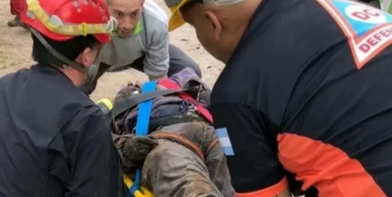 Mar del Plata: falleció un trabajador tras quedar atrapado en una zanja tras un derrumbe