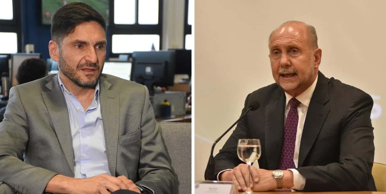 Pullaro y Perotti tendrán su primera foto conjunta desde las elecciones. Créditos: Luis Cetraro /Manuel Fabatia