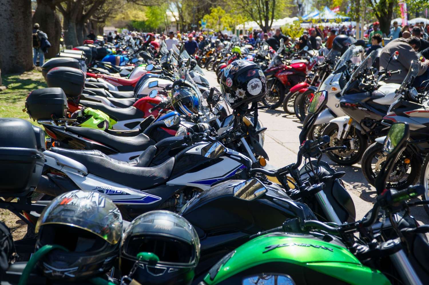 Más de 2.000 motos participaron de la Fiesta Motera en Firmat