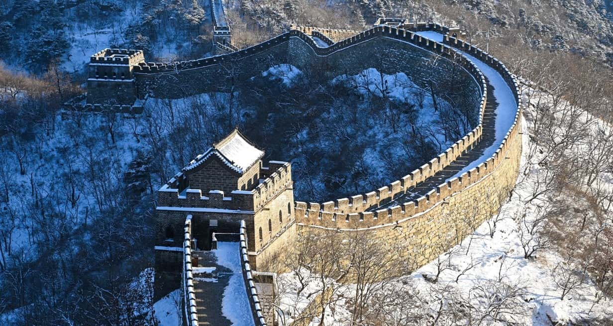 Imagen de archivo de la sección de la Gran Muralla cerca de capital de China. Foto: Xinhua