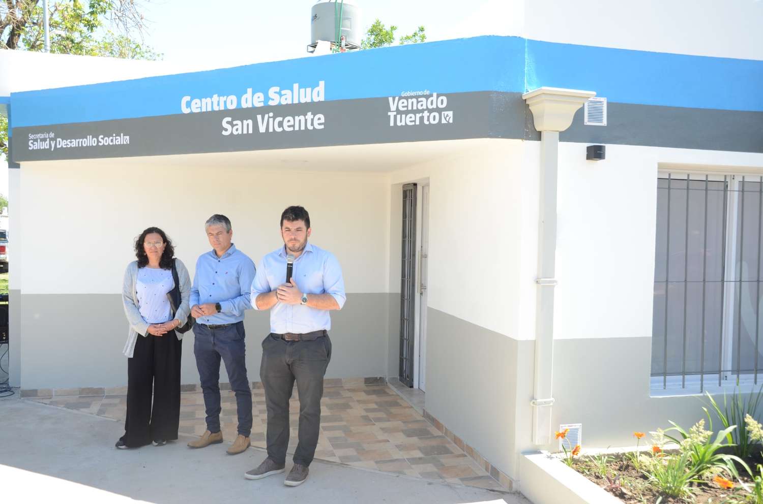 Chiarella inauguró las nuevas obras en el Centro de Salud San Vicente