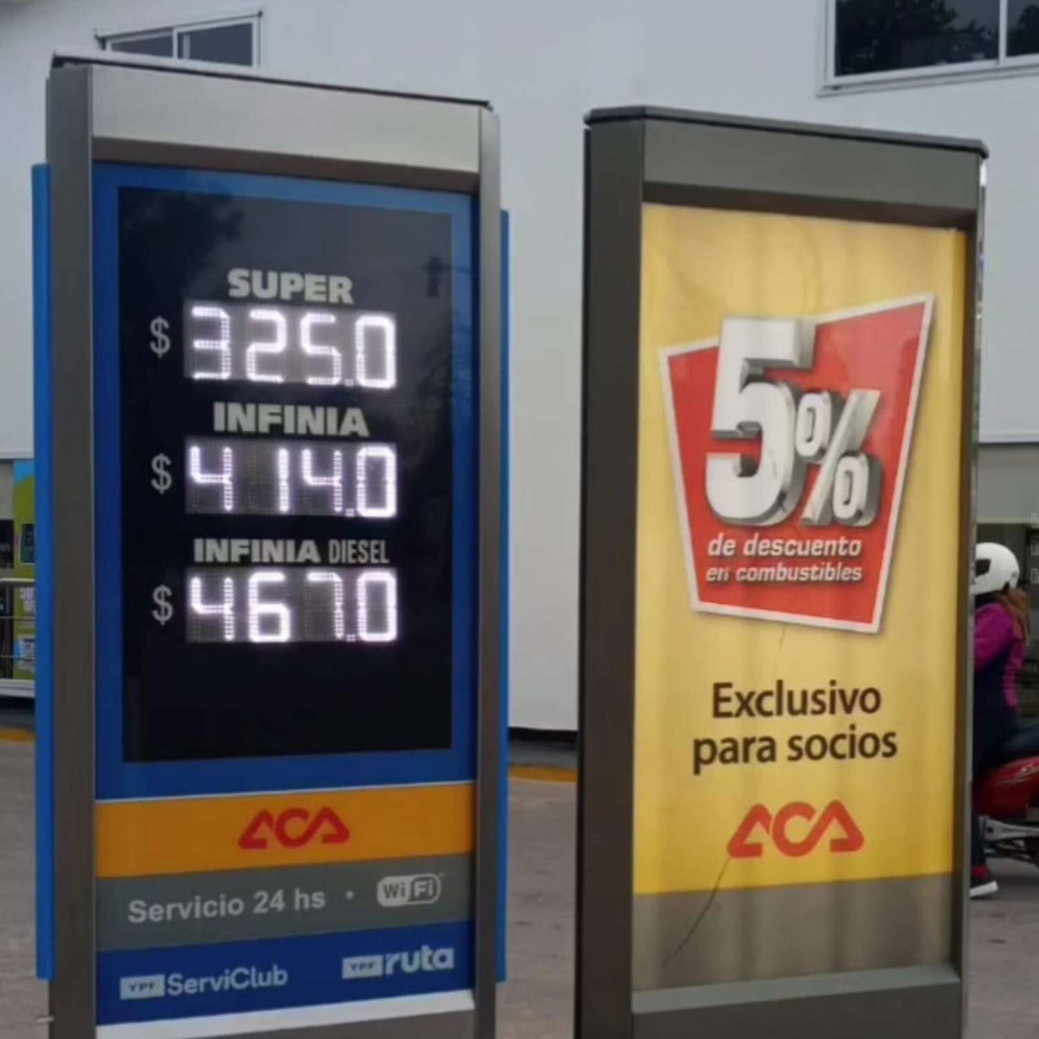 Nuevos precios en las estaciones de servicios venadense. Foto: Fm Dale!