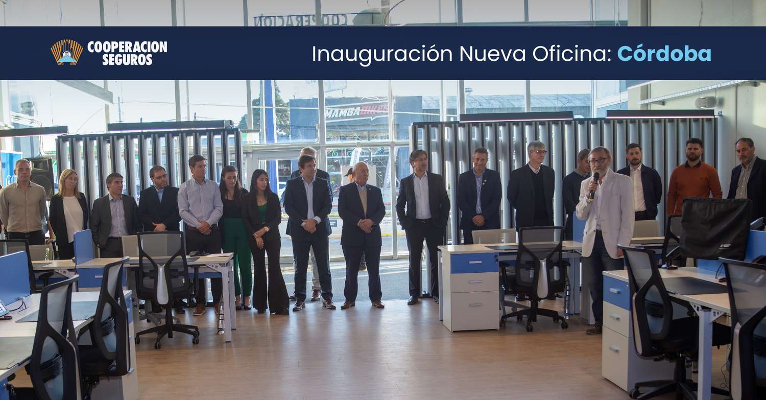 Cooperación Seguros sigue creciendo en la provincia de Córdoba