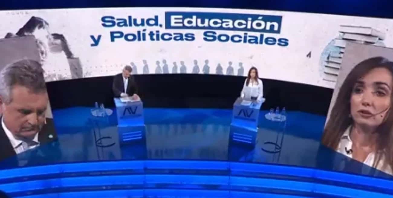 El "otro" debate: Villarruel y Rossi, frente a frente en televisión