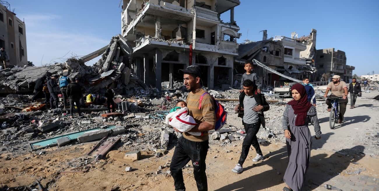 Paz parcial en Gaza. Crédito: Ibraheem Abu Mustafa/Reuters