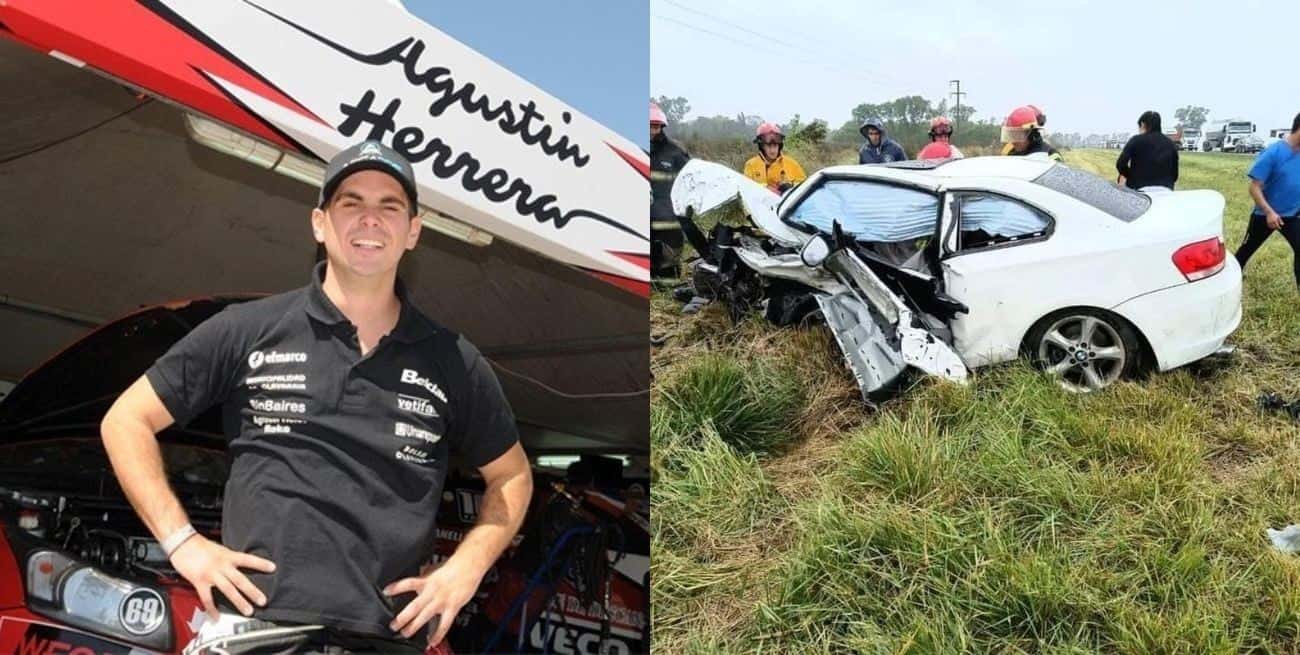 Murió en un trágico accidente Agustín Herrera, reconocido piloto de Turismo Nacional