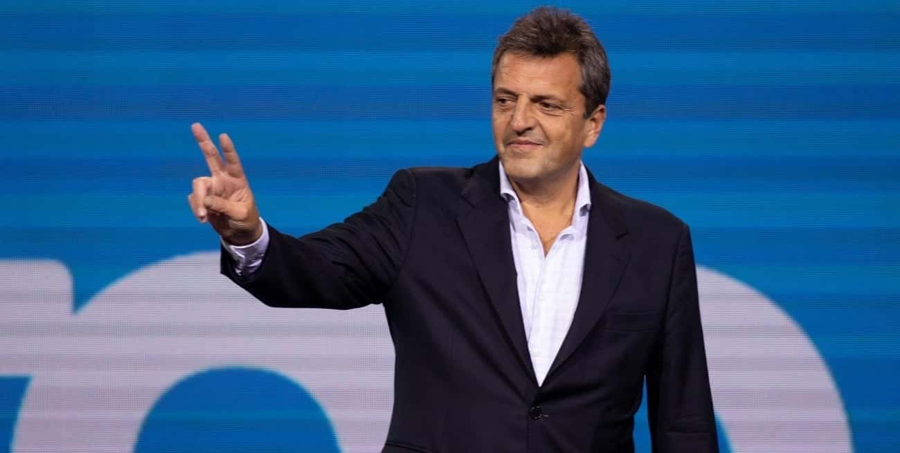 Sergio Massa, candidato a presidente por el oficialismo y quien "expresa mejor que nadie el talante moral medio de la dirigencia peronista".