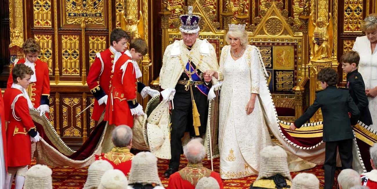 Carlos III dio su primer "Discurso del Rey" ante el Parlamento del Reino Unido