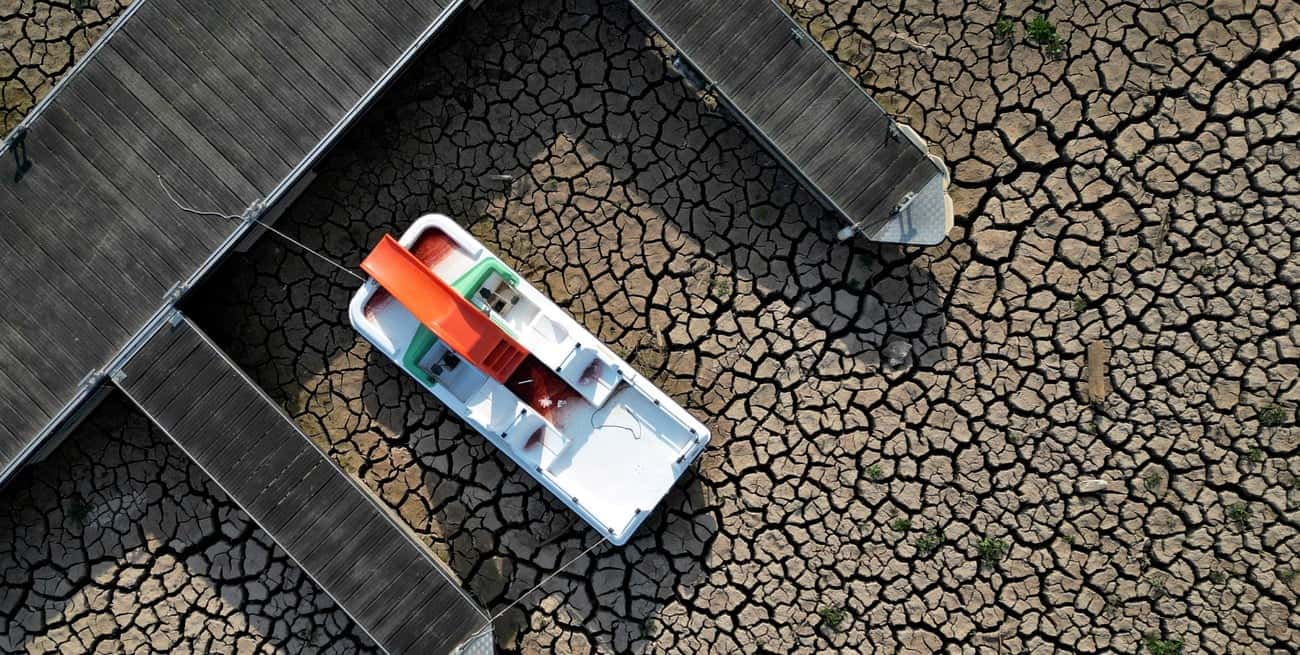 El suministro de agua potable cayó a su nivel más bajo en la zona. Crédito: REUTERS.