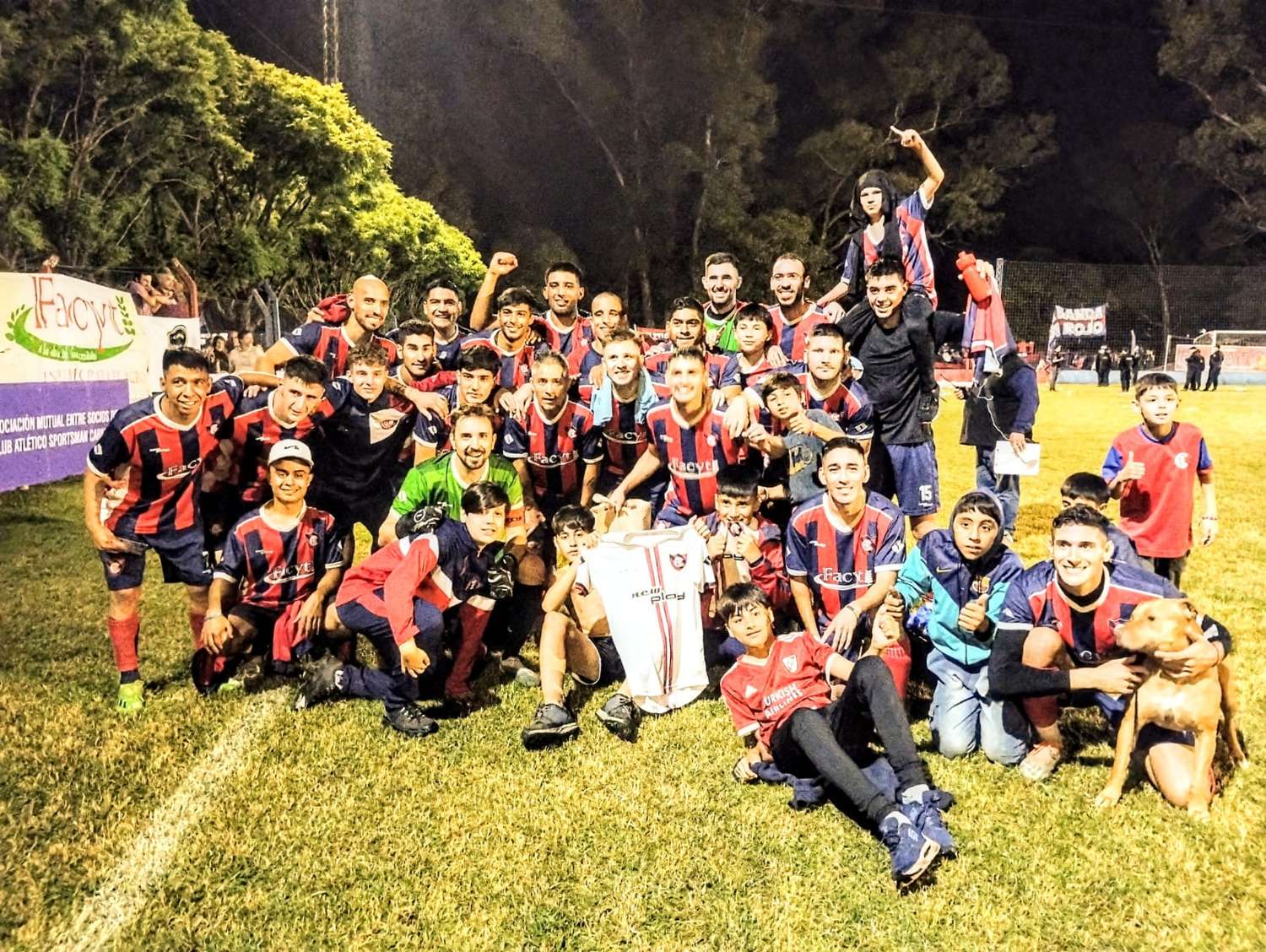 El "Rojo" logró el objetivo y jugará su segunda final de Liga Venadense consecutiva. Foto: Fabián Gallego.