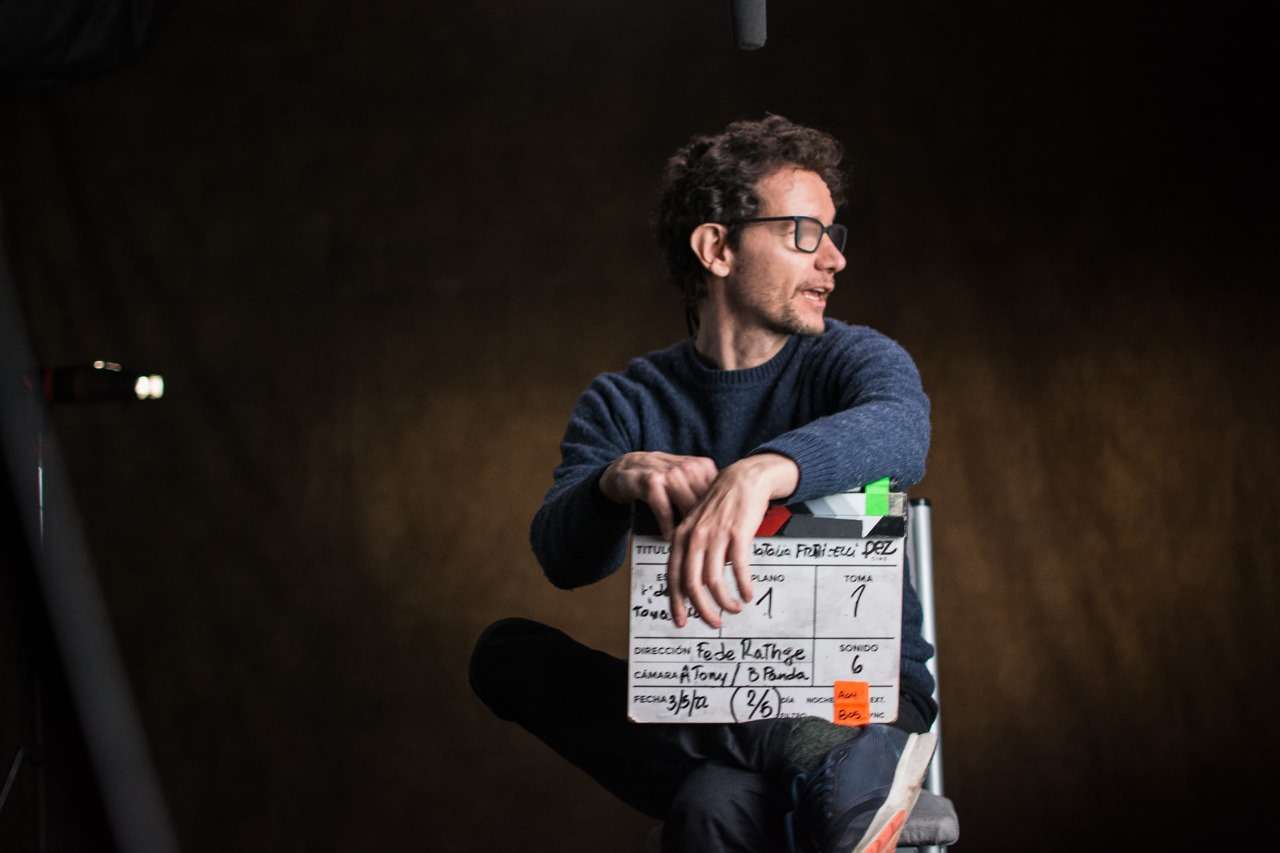 Federico Rathge, ascendente realizador audiovisual que apostó fuerte con el "caso Fraticelli". Foto: FR