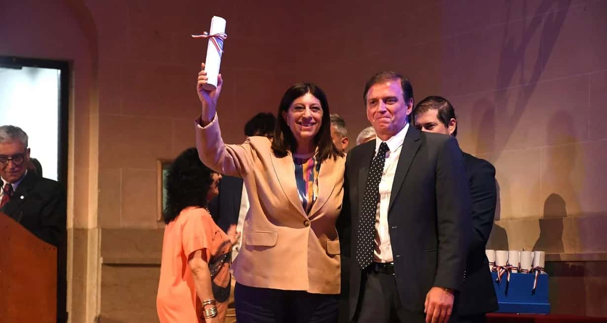 La socialista Clara García se encamina a ser la primera mujer en ser electa presidenta de la Cámara de Diputados. Foto: Guillermo Di Salvatore.