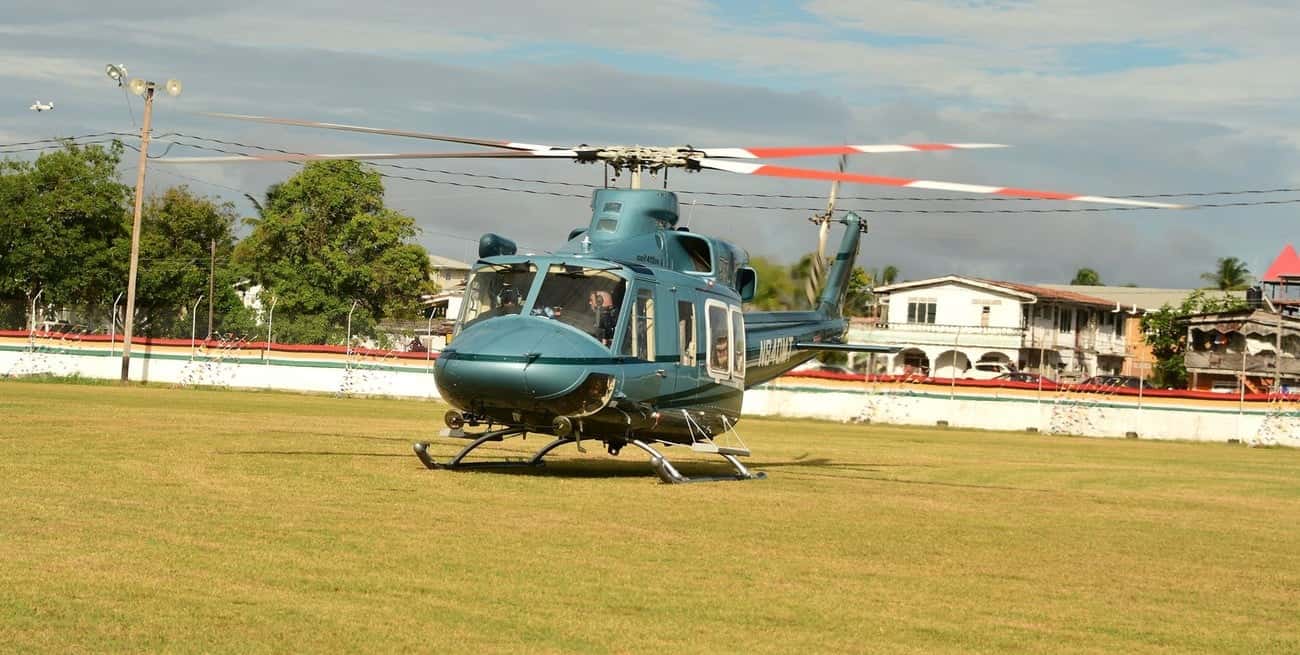Imagen ilustrativa. El Bell 412-EPI de Guyana.