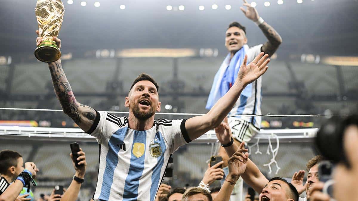 La Copa del Mundo que ganó Messi y La Scaloneta, en Venado.