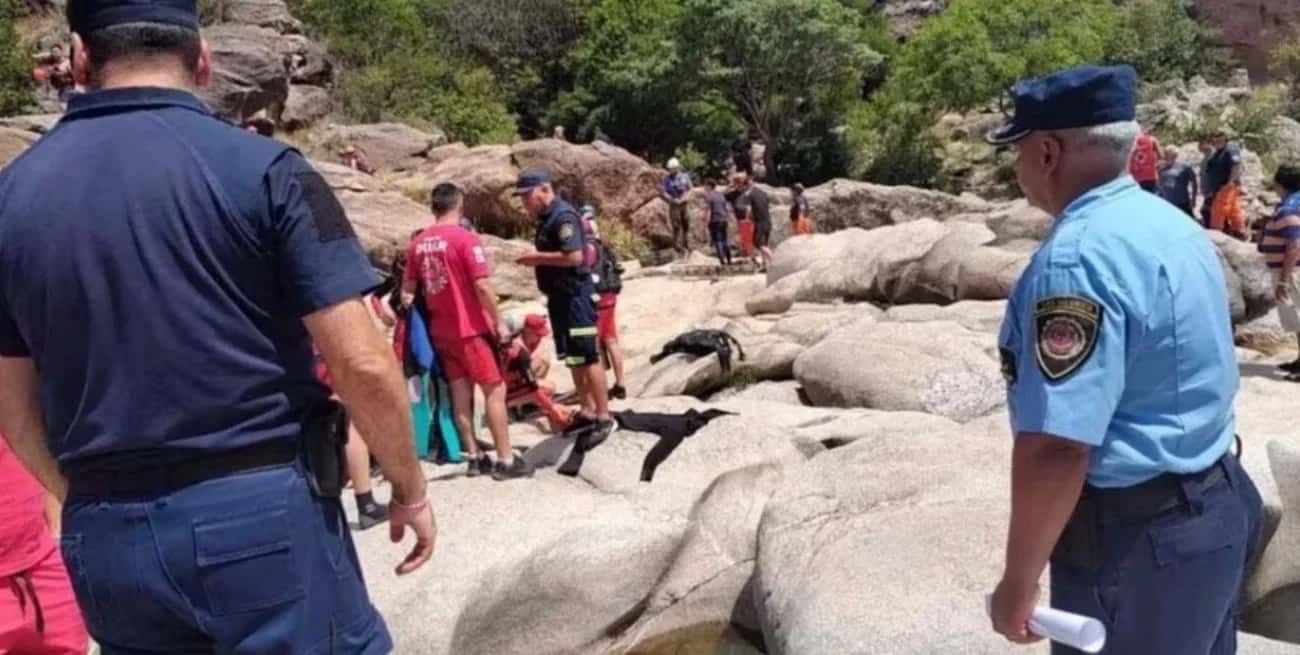 Otro turista murió ahogado en el río en Mina Clavero