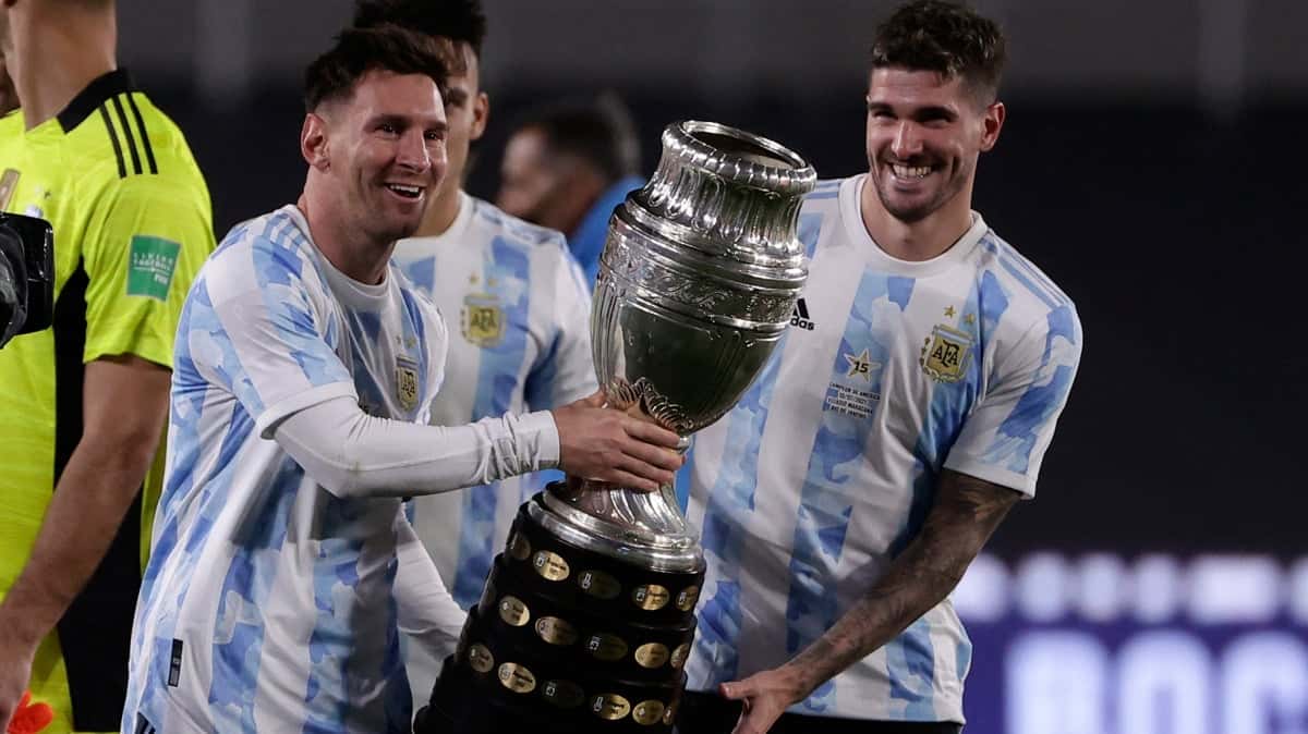En Estados Unidos, el seleccionado argentino buscará repetir el título de Brasil 2021. (Foto AFP)