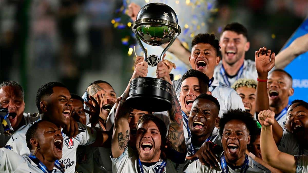 Liga de Quito, el último campeón de la Sudamericana 2023 | Foto: AFP