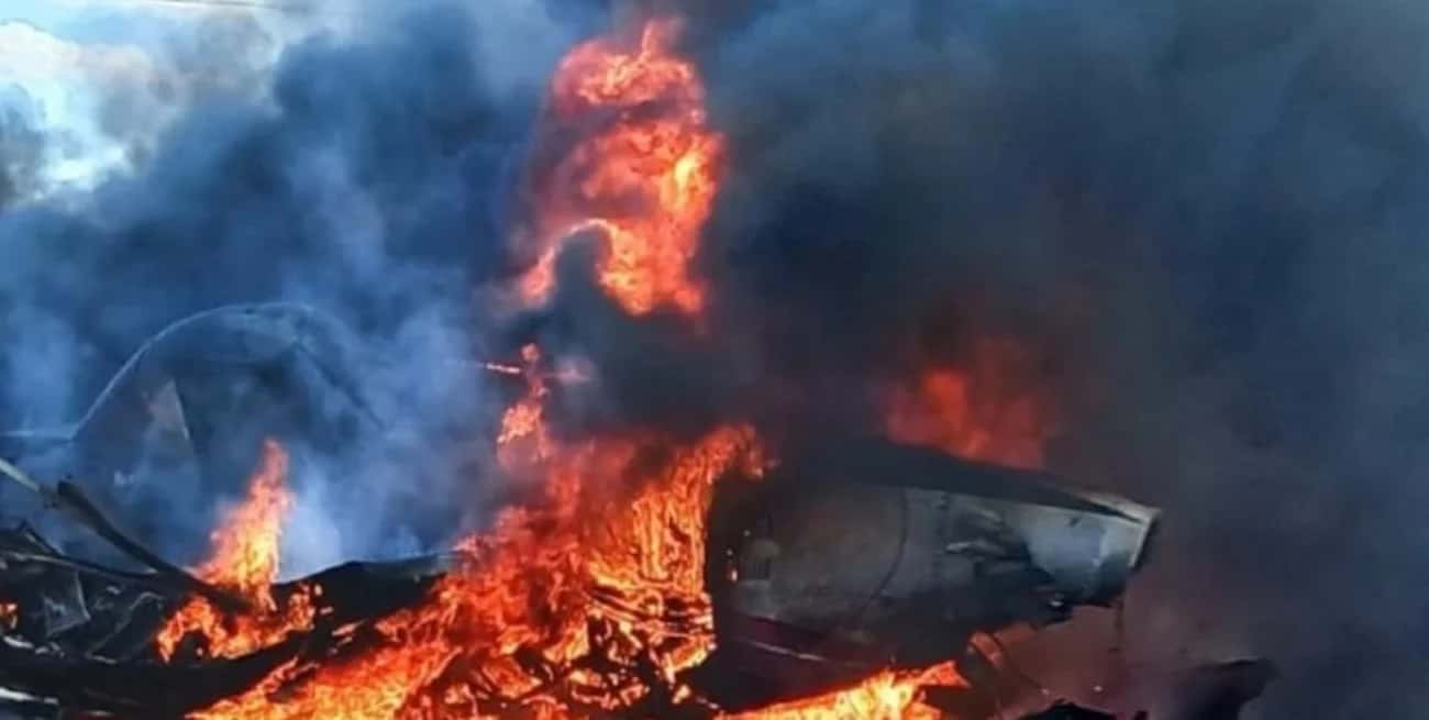 Se estrelló una avioneta en Chile: un muerto y tres heridos