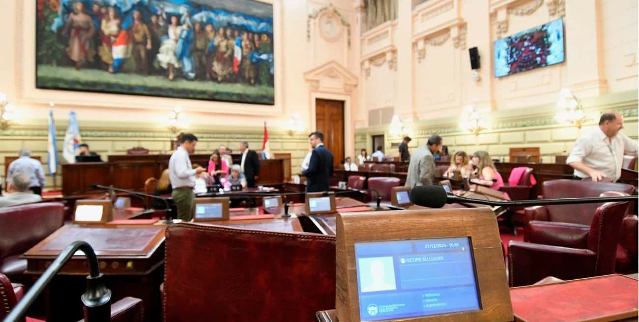 La Cámara de Diputados fue convocada para este jueves 4 de enero y garantizan la presencia del personal de apoyo a la tarea parlamentaria. Foto: Pablo Aguirre.