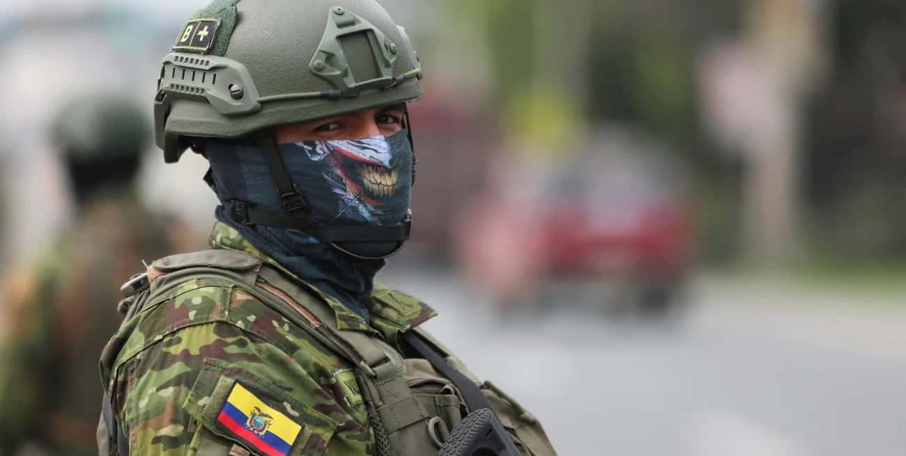 Las Fuerzas Armadas ecuatorianas frenaron la escalada de violencia suscitada. Crédito: Reuters