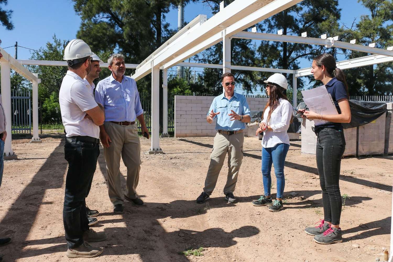 Provincia avanza en la construcción de dos nuevas escuelas en Rosario