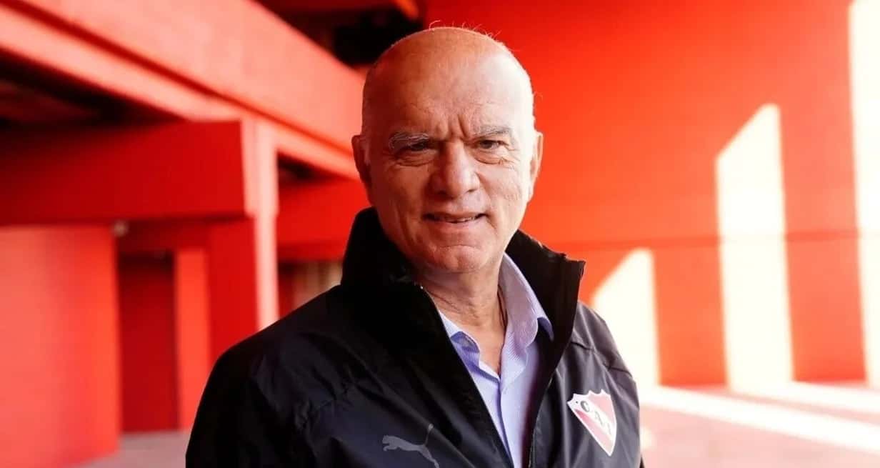 Néstor Grindetti, presidente de Independiente.