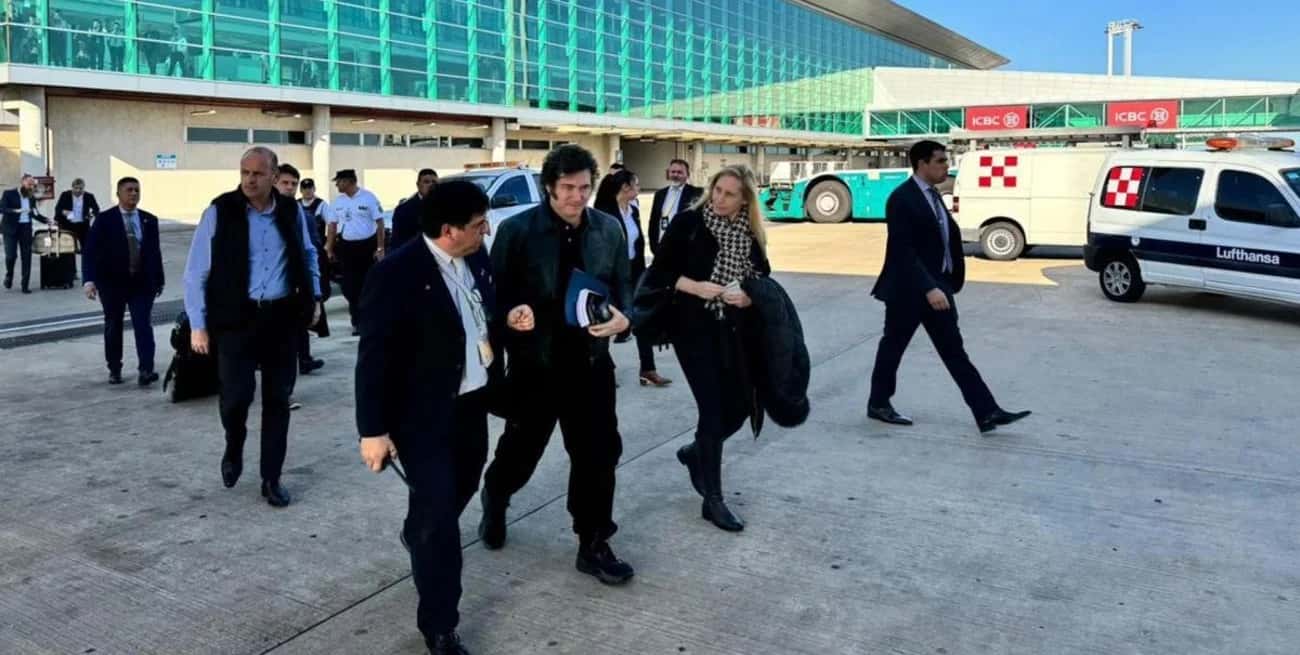 Milei partió a Davos para participar de la cumbre y reunirse con el FMI