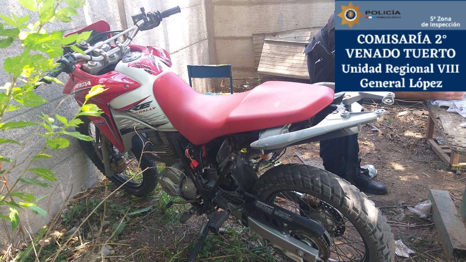 Venado Tuerto: tras requisa, recuperaron dos motos de alta cilindrada que habían sido robadas