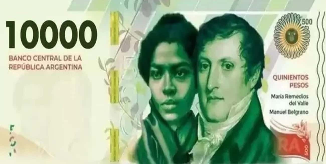 El Banco Central de la República Argentina anunció el 11 de enero la aprobación de la producción de billetes de 10 mil y 20 mil pesos.