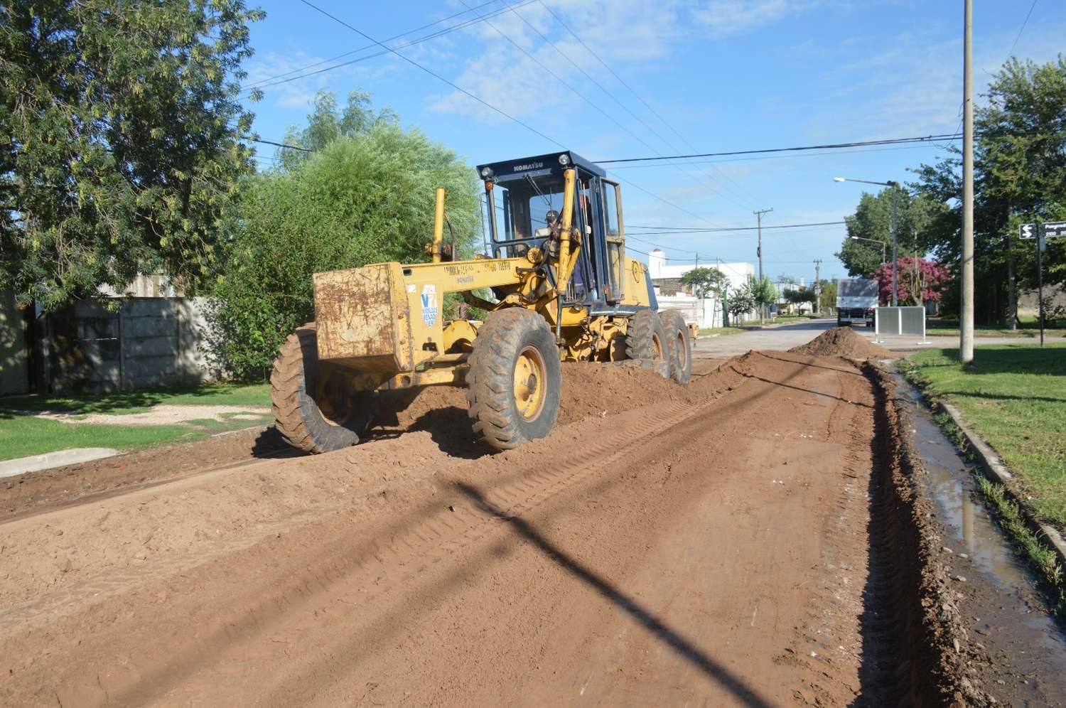 Nueva cuadra de pavimento en Venado Tuerto: Lascala entre 9 de Julio y Pueyrredón