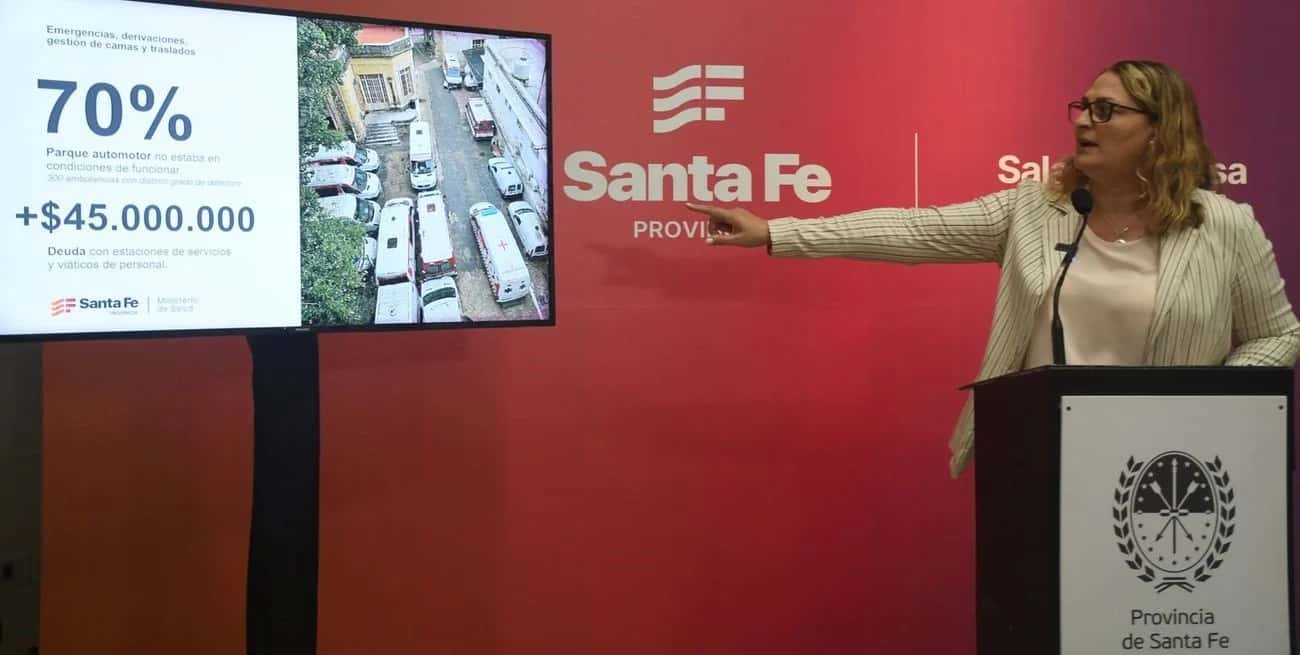Silvia Ciancio expuso los números "en rojo" que heredó el Ministerio de Salud de Santa Fe