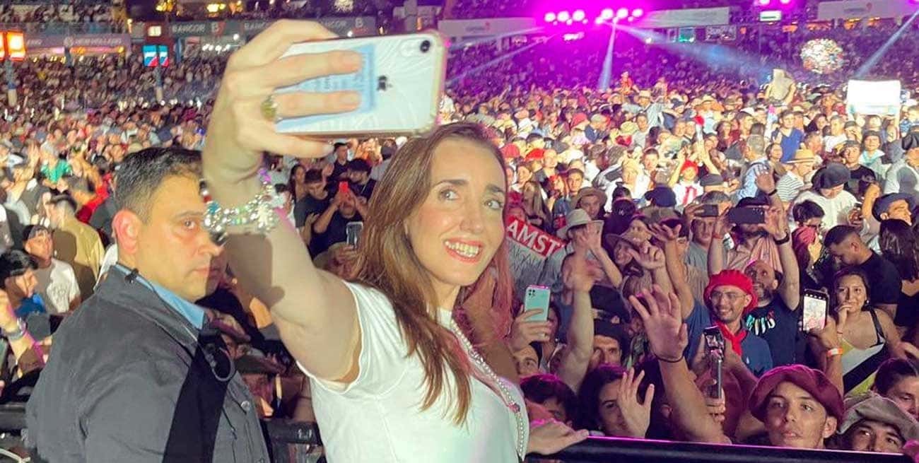 Video: "Peteco" Carabajal y una polémica con Victoria Villarruel en Jesús María