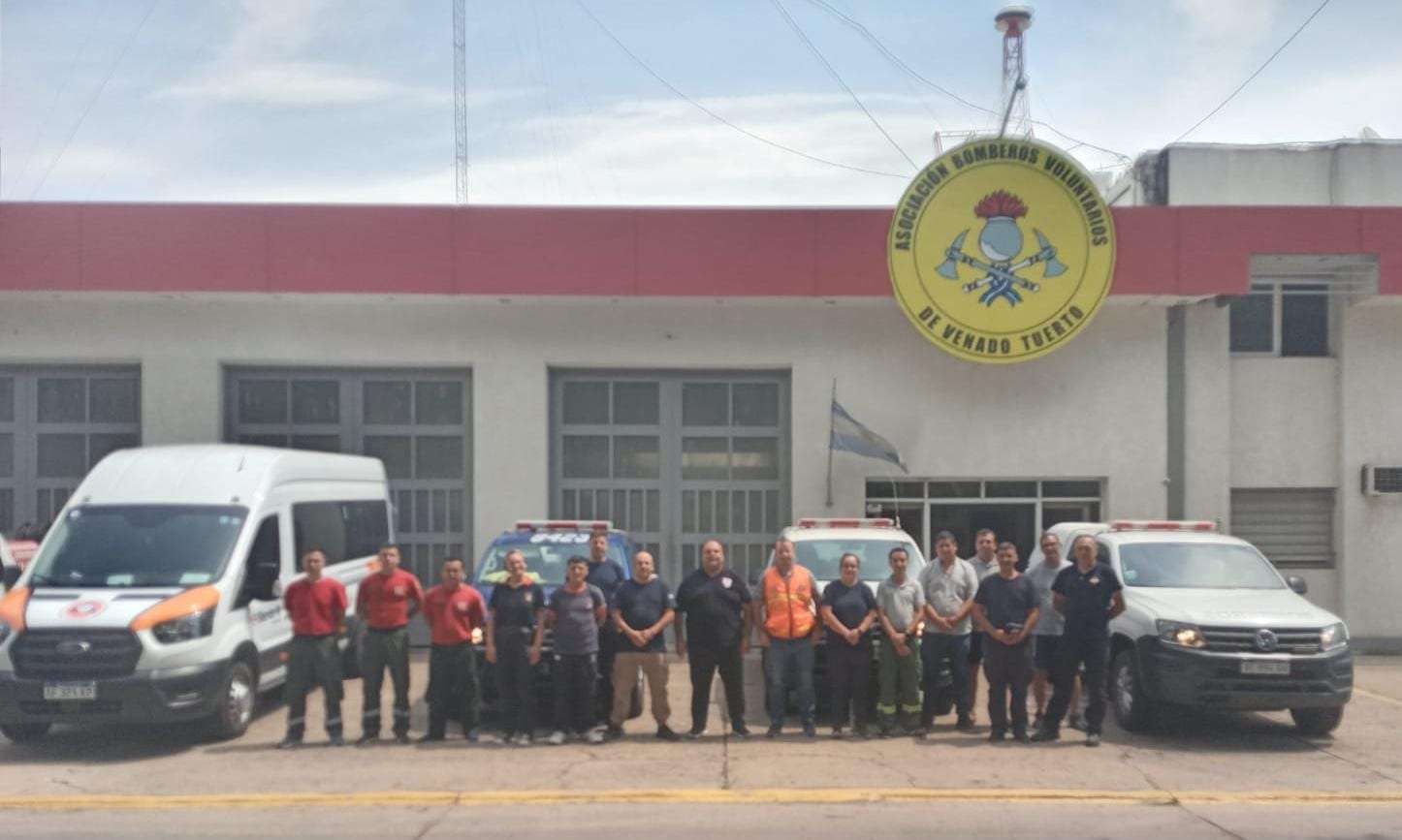 Venado y la región suman sus bomberos para combatir las llamas en el sur argentino
