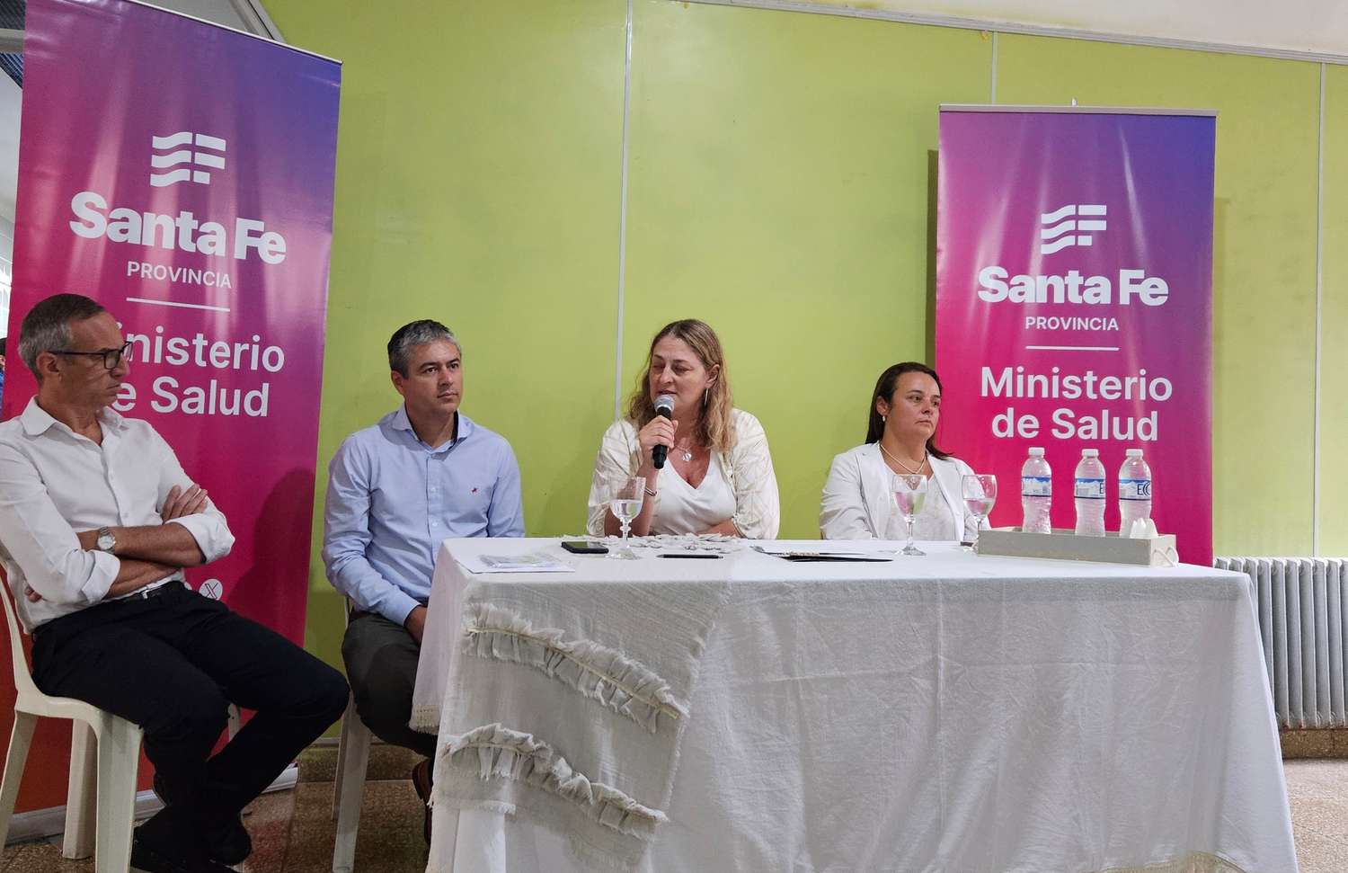 Joaquín Sánchez de Bustamante, Marcelo Krenz, Silvia Ciancio y Florencia Maydana.