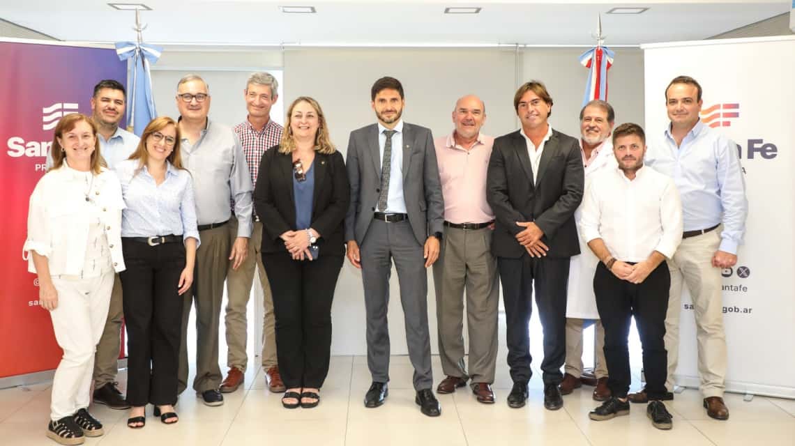 El encuentro se produjo tras la designación y puesta en funciones de Carlos Arques, Daniela Blanche y Guillermo Cleti, como nuevos integrantes del directorio.