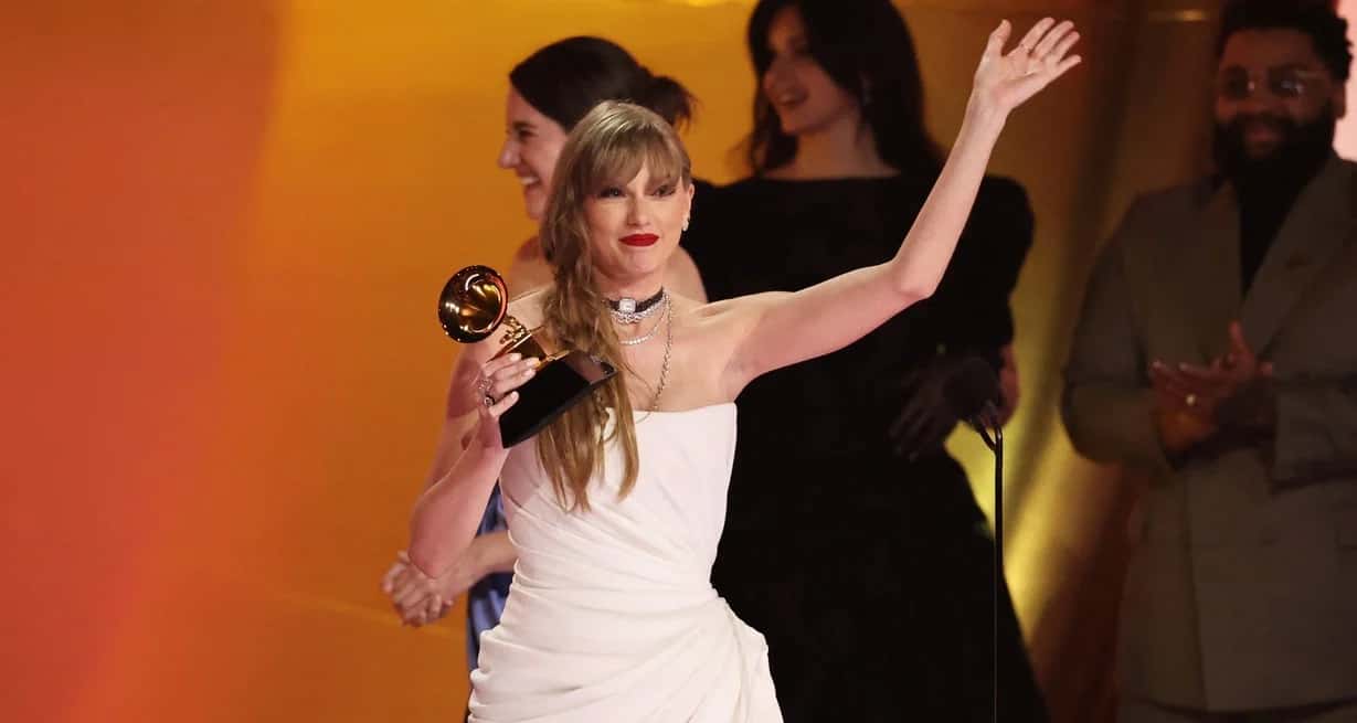 Rompe récords: Taylor Swift ganó su cuarto Grammy al álbum del año