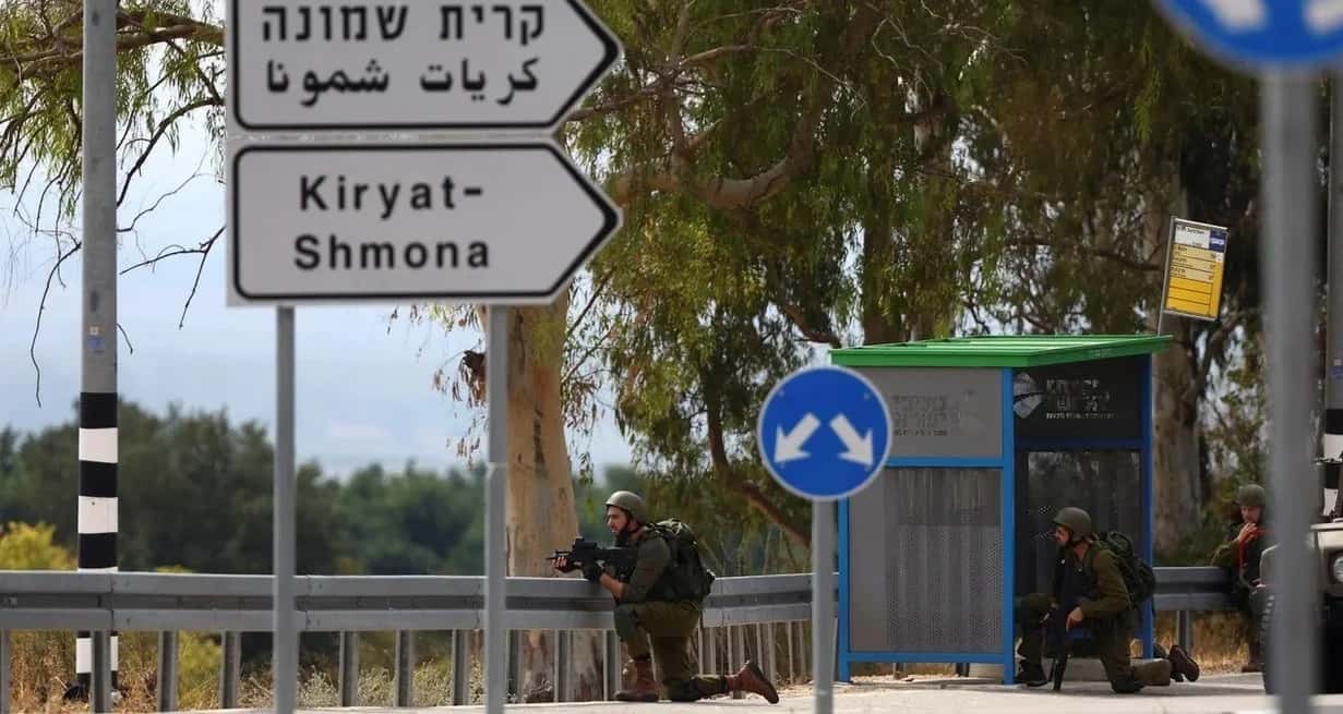 Militares israelíes en la frontera con Líbano, otra zona de conflicto. Foto: Reuters