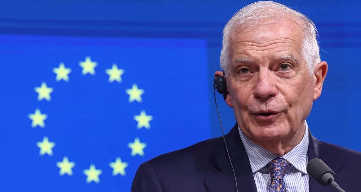Josep Borrell, Alto representante de la Unión Europea para Asuntos Exteriores y Política de Seguridad, el pasado 20 de marzo en el Consejo Europeo. Crédito: Yves Herman/Reuters
