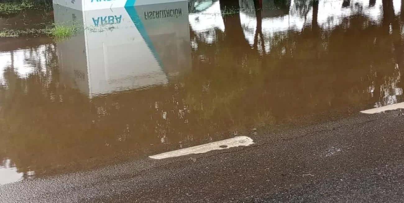 Fuertes lluvias provocan inconvenientes en rutas de la provincia de Santa Fe