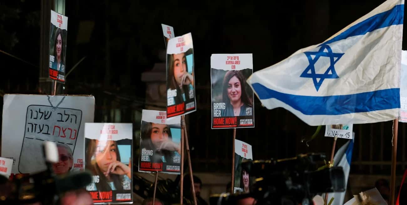 Jerusalén: 15 mil personas se manifiestan para exigir liberación de rehenes israelíes