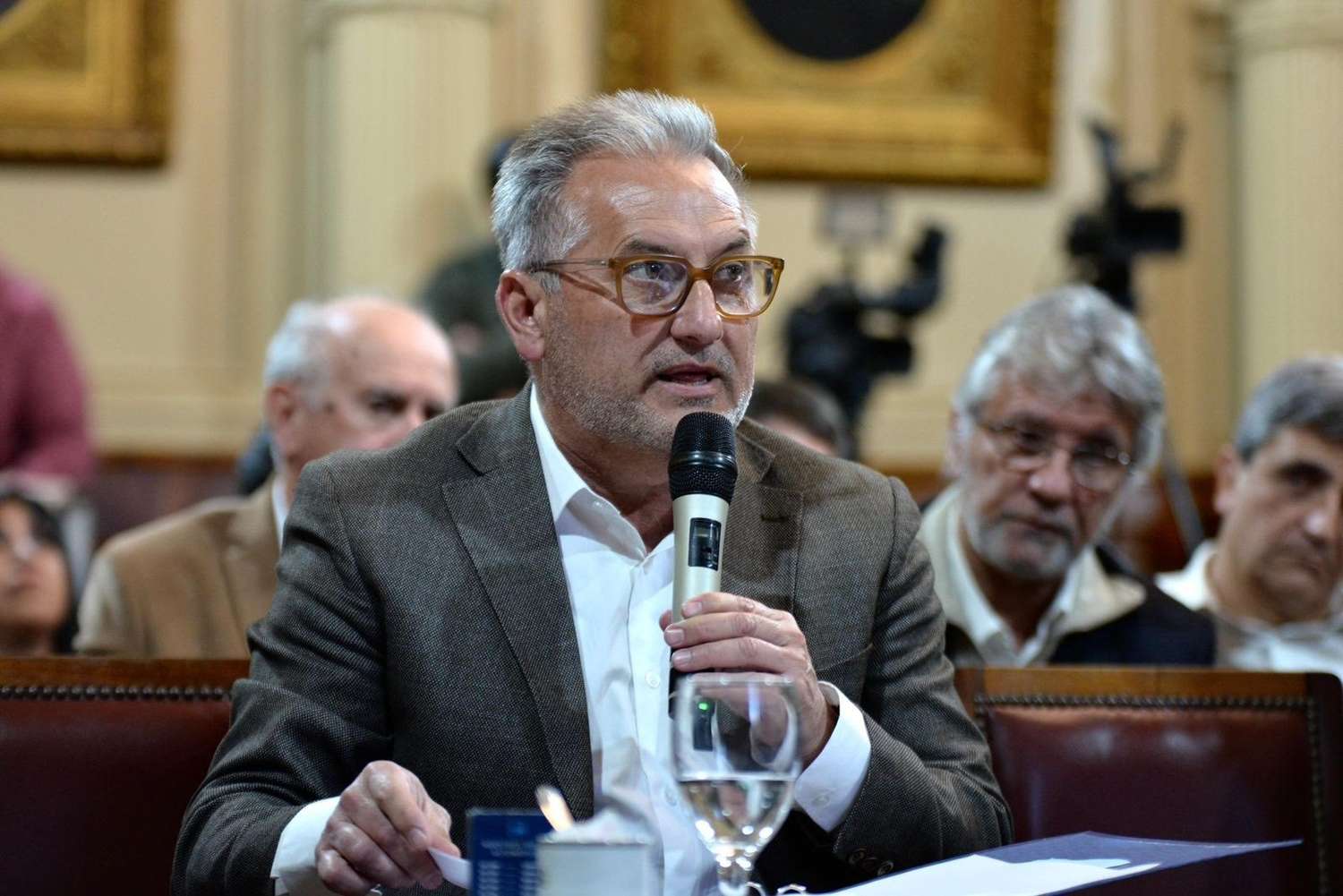 El legislador oriundo de Rosario puso el acento en la problemática de la seguridad.