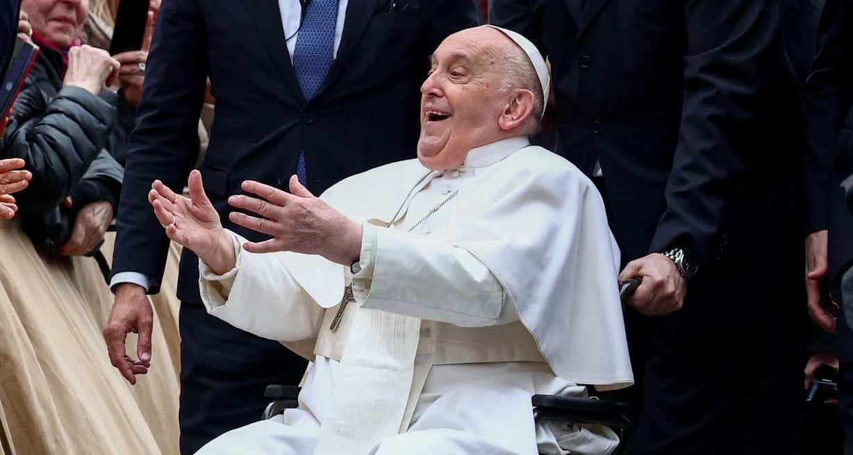 El Papa Francisco evidenció una mejoría
