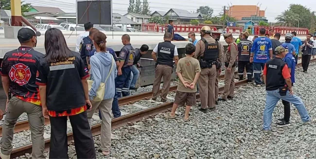 Turista canadiense murió tras caer de un tren en Tailandia
