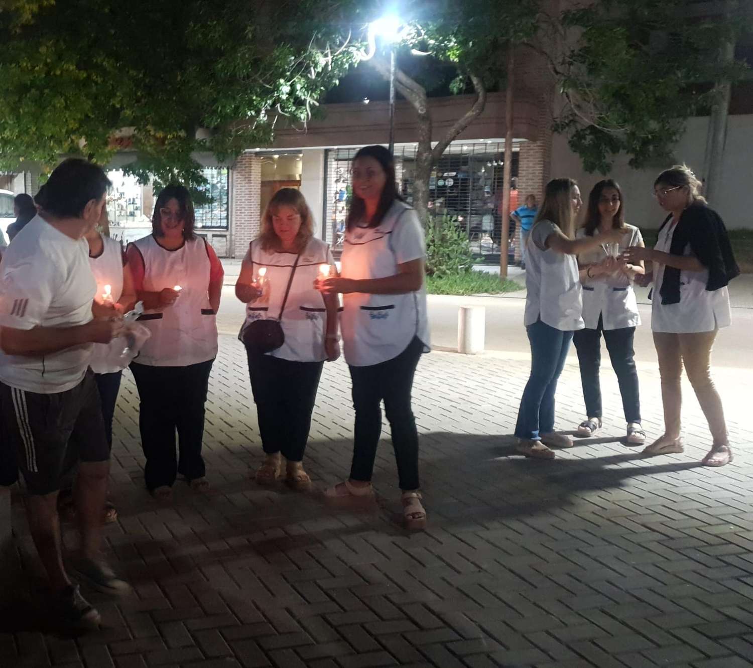 En el 24M, marcha de las velas en Rufino