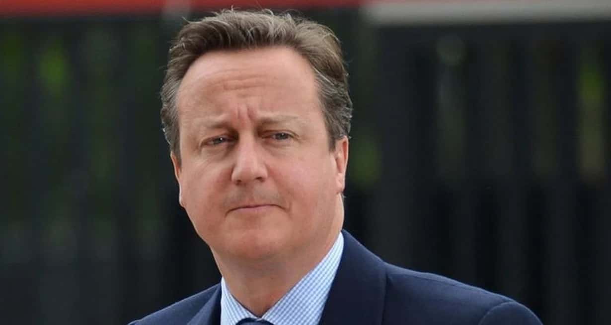 David Cameron, ministro de Asuntos Exteriores del Reino Unido.