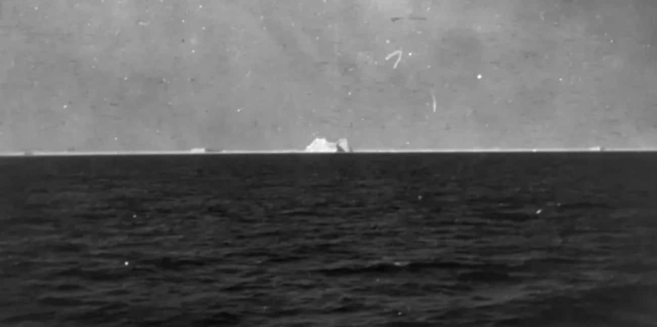 La foto tomada desde el SS Carpathia es la imagen más difundida del iceberg hasta el momento, pero otros documentos postulan otros posibles “culpables” del naufragio.